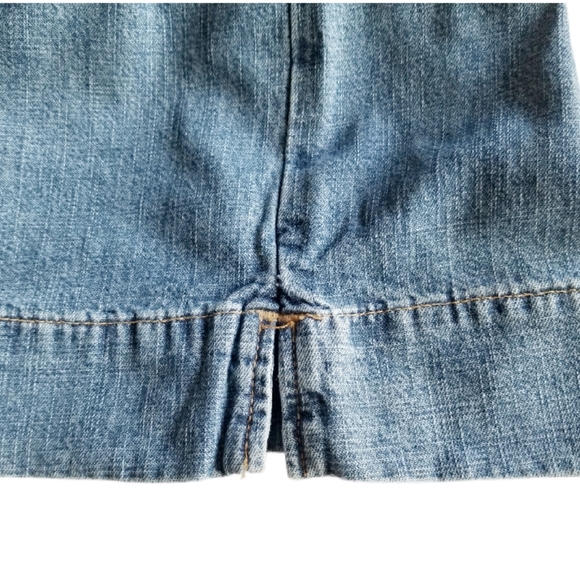 NWT Retro Old Navy Women's Med Waist Bootcut Med Wash Split Hem Jeans 16 - Picture 5 of 6